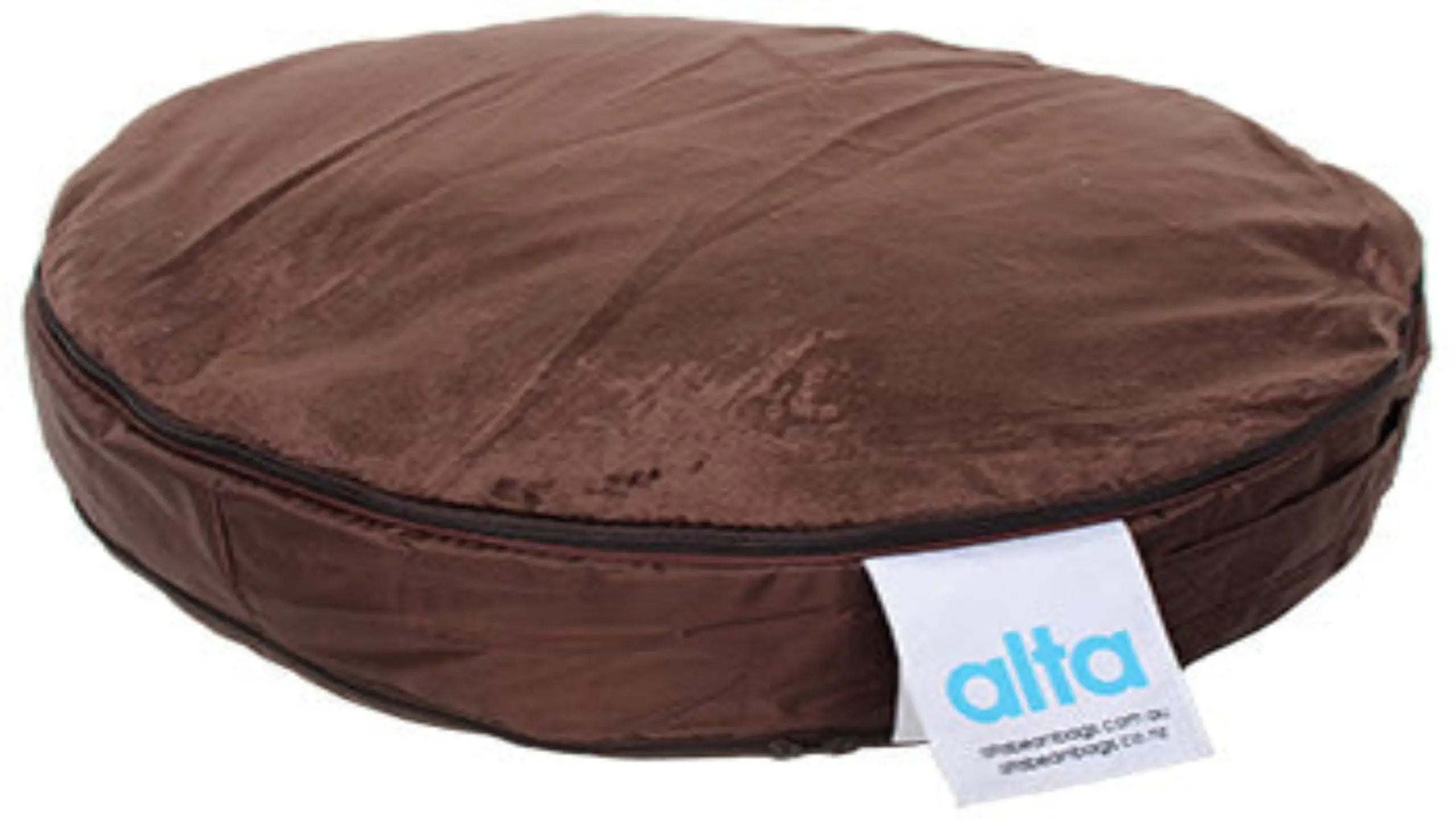 Designed for ultimate comfort, this round pet beanbag provides a supportive, cushioned retreat for cats and small dogs.